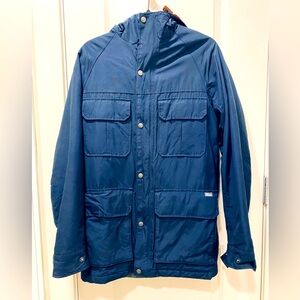 Woolrich Blue Military Field Jacket. Men's size Small.
